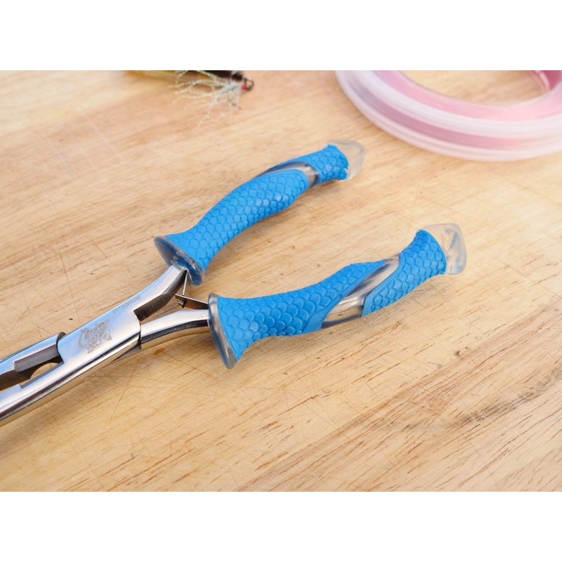 Cuda 8" Titanium Bonded Stainless Steel Freshwater Plier with Ring
