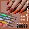 FANDAMEI Nail Art Kit - Design Tools with Brushes, Dotting