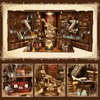 MiniCity DIY Book Nook Kit for Adults, 3D Wooden Puzzle
