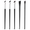 5 Pcs Eyeliner Brushes Fine Angled Precision Makeup Brushes Ultra