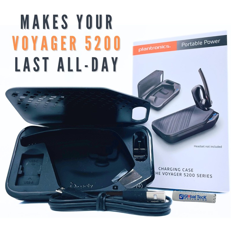 Poly Plantronics Voyager 5200 Charging Case and Docking Stand -