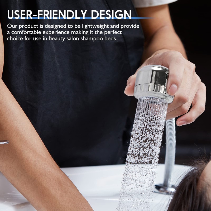 LukLoy 3Pack Professional Shampoo Bowl Sprayer Head Side Control for