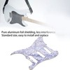 Guitar Pickguard Replacement Aluminum Foil Shielding PVC Scratch Protection Guitar