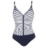Sunflair Women's's Badeanzug Basic Swimsuits Blue (Nachtblau) 12 (Size: 42B)