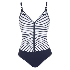 Sunflair Women's's Badeanzug Basic Swimsuits Blue (Nachtblau) 12 (Size: 42B)