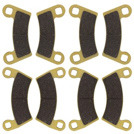 Zinger Brake Pads for Polaris Ranger XP 1000 2018-2023,Polaris General 1000 EPS 2016-2023,Ranger Crew XP 1000 2020-2023,General 1000 Sport 2020-2025,4 Set Front and Rear Brake Pads