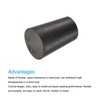 sourcing map Rubber Tapered Plug 13mm to 17mm Solid Test