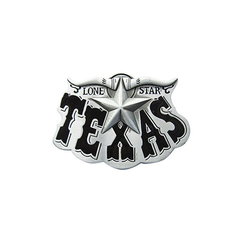 Urban Backwoods Texas Longhorn III Belt Buckle for Interchangeable Belt