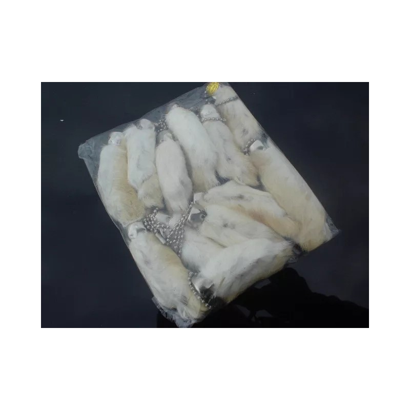 GENUINE RABBITS FOOT 12 REAL RABBIT FEET A DOZEN NATURAL