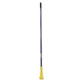 Rubbermaid H246BLU Gripper Fiberglass Mop Handle 60" Blue/Yellow