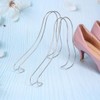Holibanna 2PCS Metal Sandal Shoes Display Stainless Supports Shaper Forms