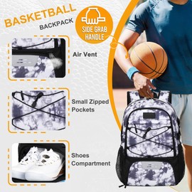 Goloni Soccer Backpack,Basketball bag with Ball Compartment & Shoe Compartment,Backpack for Soccer, Football, Volleyball, Swim, Gym, Travel