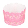 Pearl Metal Bakegee Paper Muffin Cups, 2.8 inches (70 mm), Squabbing Hearts, Pack of 12