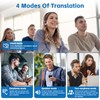 AI Translator Earbuds, 3-in-1 Two Way Real Time Translation Language