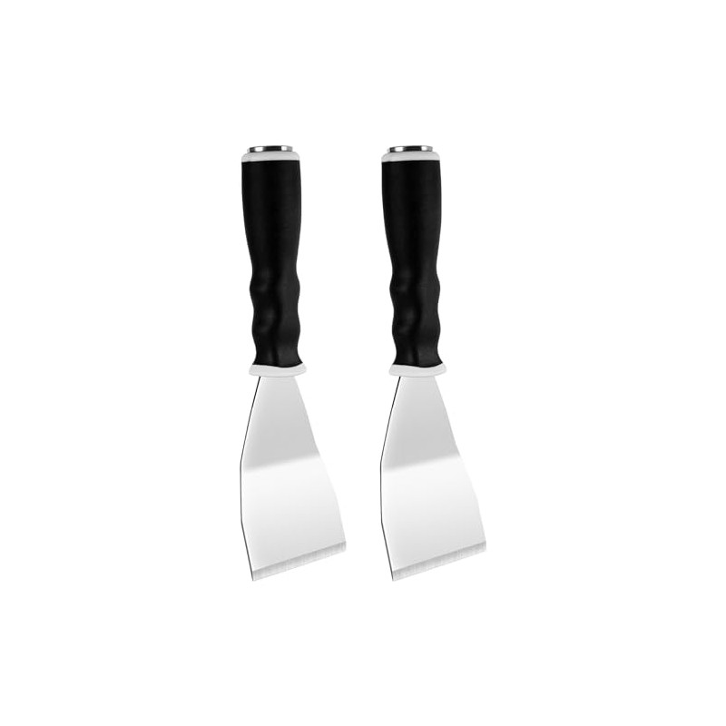 Mister Rui Bent Heavy Duty Scraper, 2 Pack, 3" Bent