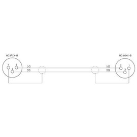BELDEN EC-8412-B-01 XLR Cable (1m)