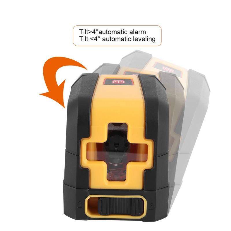 High Accuracy Automatic Infrared 2 Lines Horizontal Vertical Self Leveling