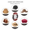 Upgraded Double Colors Hat Stretcher 4 Way Hat Shaper with