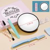 TsMADDTs 20X Magnifying Mirror with Suction Cups, Small Magnify Mirror,