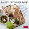GoodCook Touch Herringbone Carving Board 13"x19" Acacia
