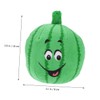 SUPVOX 2pcs Sturdy Dog Chew Toy Squeaky Watermelon Design for