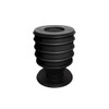 EcoWORMS Wormery Composter 3 Bowls 48 Litres Black