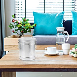 Operitacx Storage bin for stationery, storage box, office organiser, waste box, nappy, waste bin, wiping bucket, dining table, creative rubbish bin on bed, iron