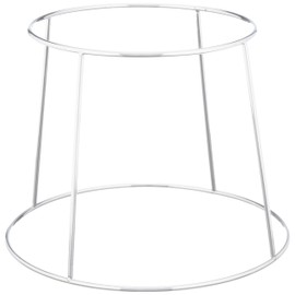 LACOR 14100 Ständer für Seemuschel Platte, silber, Einheitsgröße