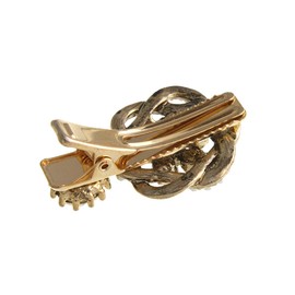 VingTAINE H7092-C-FL- Antique Pearl Bijou Mini Hair Clip, Small Beak Clip, Hair Access
