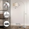 Floor Lamp for Living Room, Dimmable Arc Floor Lamp with