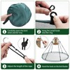 2 Pack Bird Seed Catcher Trays for Hanging Bird Feeder