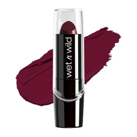 Labial Rojo Matte Wet n Wild Tono Blind Date, Larga Duración Alta pigmentación, Lipstick rojo vino Labial Mate, No Reseca, Acabado Arteciopelado, Ultra Confort en Labios, Cobertura Construible