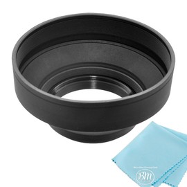 77mm Soft Lens Hood for Nikon COOLPIX P1000, P1100 Digital Cameras
