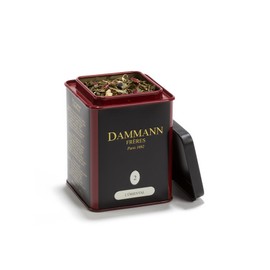Dammann Freres Loose Leaf, L'Ôriental, Premium Gourmet French Green Tea, Blend Passionfruit, Peach, Strawberry Flavors, 3.52 Ounce Tin