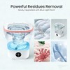 Mini Portable Washing Machine for Small Pet Clothes,Foldable Washer,Detachable Spin-Dry