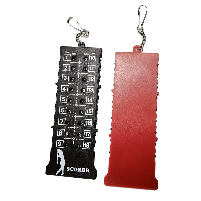 Golf Scorecard 18 Hole Golf Stroke Counter Golf Scorecard Counter