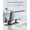 PerPaiMe Bathroom Faucet 3 Hole - 8 Inch Waterfall Bathroom