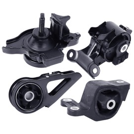 Engine Motor Mount Set Compatible with Fits for Honda FIT 2007-2008 1.5L 4pcs Transmission Rear Engine Set A4552 AM500 A4538 A4541