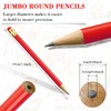 Fainne 96 Pcs Back to School Jumbo Pencil with Black