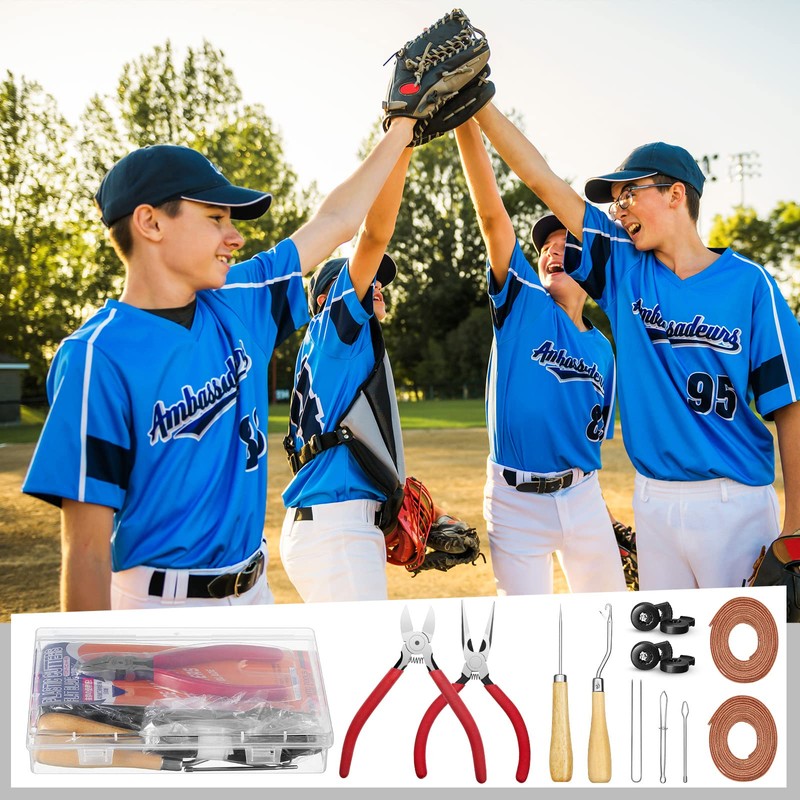 Glove Relacing Kit for Baseball or Softball Mitts Baseball Glove
