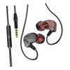 SHOWERORO 1pc Ear Bass Headphones with Microphone Wired Earphones for