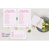OXEDP Who Knows The Bride Best Game, Bridal Shower Questionnaire