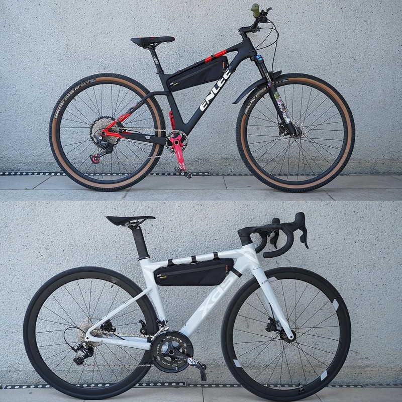 Kapsuen Bike Frame Bag - 2.5L Waterproof Cycling Triangle Bag