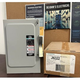 SIEMENS JN322 60 AMP 240 VOLT FUSIBLE DISCONNECT N1