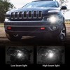 FIONE Xenon HID Model Only Headlight Assembly Compatible with Jeep