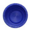 Deschem 1000ml,Lab Glass Reagent Bottle,Screw Cap,1L Blue Lid Flask,Transparent,Graduation 800ml