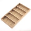 Forest Paper Eyeglass Tray, 5 Pieces, Natural Bamboo, Accessory Holder,