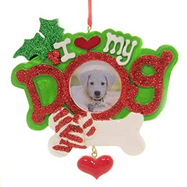 Kurt Adler Dog Picture Frame Ornament