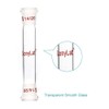 stonylab Glass Straight Connector Adapter, Borosilicate Glass 70 mm Between