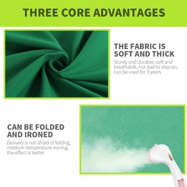 Nutriess 1.5x2m Green Screen Photography Backdrop Non Woven Fabric Studio Background Accessory for Professional Photo Shoots and Video Production